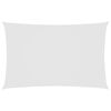 vidaXL Sunshade Sail Oxford Fabric Rectangular 2.5x5 m White