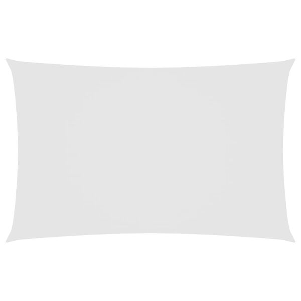 vidaXL Sunshade Sail Oxford Fabric Rectangular 2.5x5 m White