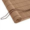 vidaXL Roller Blind Brown 160 x 160 cm Bamboo