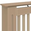 vidaXL Radiator Cover 2 pcs Brown 172 x 19 x 81.5cm Engineered Wood