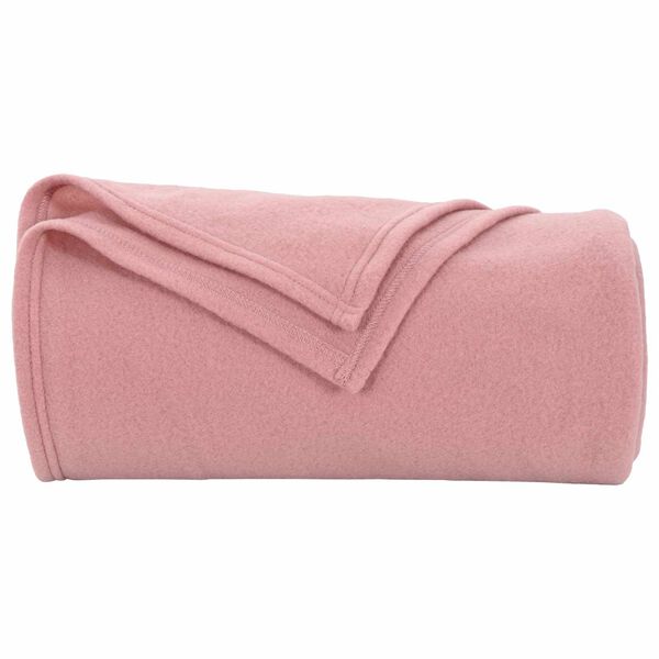 vidaXL Throw Blankets 24 pcs Pink 200 x 150 cm Fleece