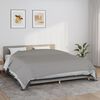 vidaXL Weighted Blanket Grey 220x260 cm 15 kg Fabric