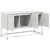 vidaXL TV Cabinet White 100.5x39x60.5 cm Steel