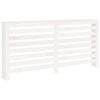 vidaXL Radiator Cover White 169x19x84 cm Solid Wood Pine