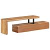 vidaXL TV Stand (118-200)x30x40 cm Solid Wood Acacia
