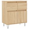 vidaXL Sideboard Sonoma Oak 60x35x70 cm Engineered Wood