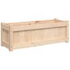 vidaXL Garden Planter 90x31x31 cm Solid Wood Pine