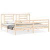 vidaXL Bed Frame without Mattress 200x200 cm Solid Wood
