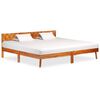 vidaXL Bed Frame without Mattress Solid Wood 200x200cm