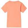 Kids' T-shirt Neon Orange 140