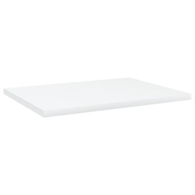 vidaXL Bookshelf Boards 8 pcs White 40x30x1.5 cm Engineered Wood
