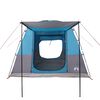 vidaXL Car Tent 4-Person Blue Waterproof