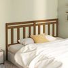 vidaXL Bed Headboard Honey Brown 186x4x100 cm Solid Wood Pine