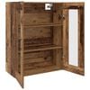 vidaXL Storage Cabinet Wall-mounted Old Wood 69.5 x 34 x 90 cm