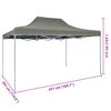 vidaXL Foldable Tent Pop-Up 3x4.5 m Anthracite