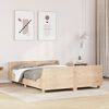 vidaXL Bed Frame without Mattress 140x190 cm Solid Wood Pine