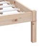 vidaXL Bed Frame without Mattress Super King Solid Wood