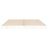 vidaXL Bed Frame without Mattress White 140x190 cm Solid Wood Pine
