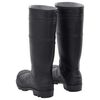 vidaXL Rain Boots Black Size 42 PVC
