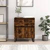 vidaXL Sideboard Smoked Oak 60x35x70 cm Engineered Wood