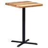 vidaXL Bistro Table Leg Black 76x76x107 cm Cast Iron