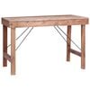 vidaXL Dining Table 120x60x80 cm Solid Reclaimed Wood