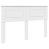 vidaXL Headboard White Engineered wood