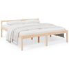 vidaXL Senior Bed without Mattress 200x200cm Solid Wood Pine
