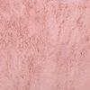 vidaXL Faux Rabbit Fur Rug Olite Pink &Oslash; 100 cm Polyester