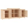 vidaXL Sideboard 164x37x68 cm Solid Wood Pine