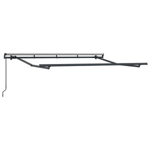 vidaXL Awning Frame Anthracite 3 x 2 m Metal