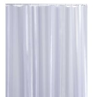 RIDDER Shower Curtain Satin White 180x200 cm