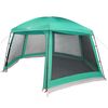 vidaXL Pool Tent with Removable Fly & Mesh Walls Sea Green 512x458 cm