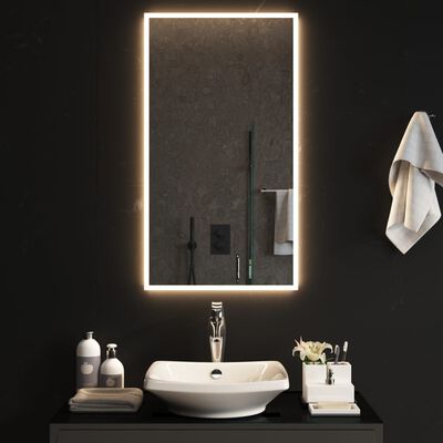 vidaXL LED Bathroom Mirror 50x90 cm