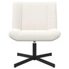 vidaXL Swivel Chair Cream 63 x 75 x 76 cm Sheepskin