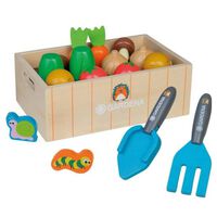 GARDENA Wooden Toy Vegetable's Box Set