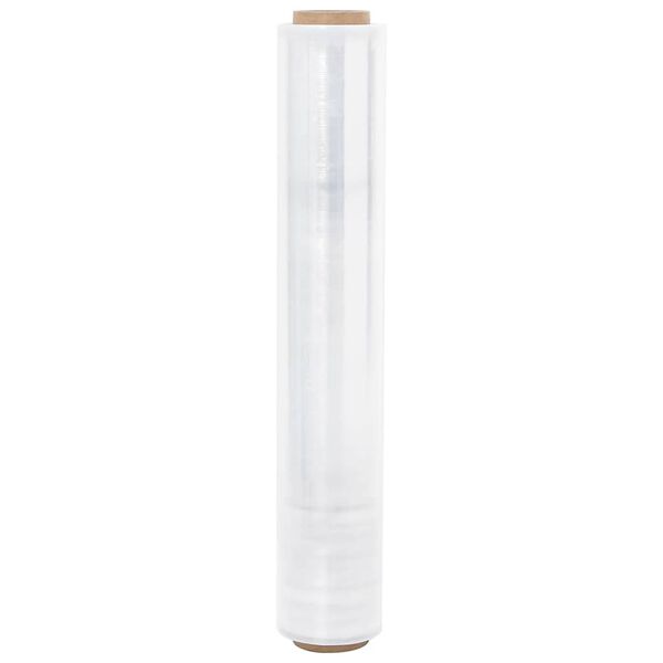 vidaXL Stretch Film 2 pcs Transparent 30 &mu;m 50 cm x 150 m