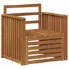 vidaXL Outdoor Sofa Solid Acacia Wood Natural