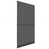 vidaXL Hinged Insect Screen for Doors Anthracite 120x240 cm