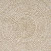 vidaXL Area Rugs Square Natural and White 300 x 300 cm Jute