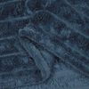 vidaXL Throw Blanket Navy Blue 240 x 220 cm Fleece