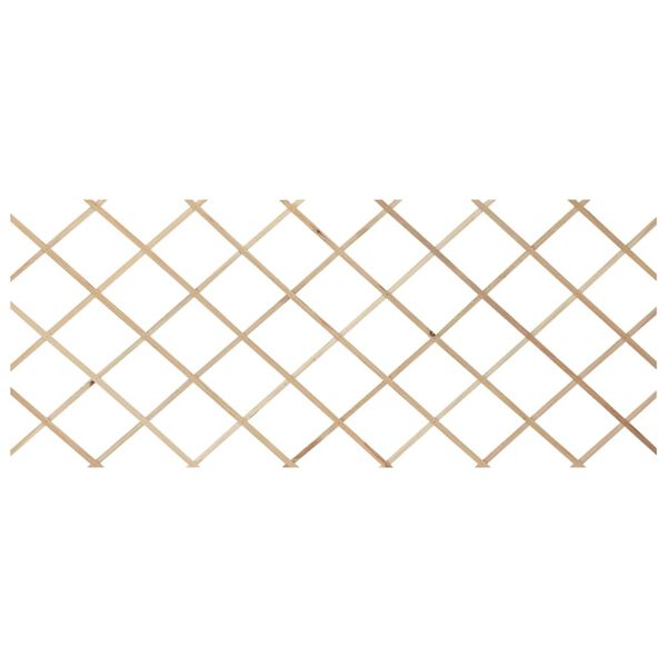 vidaXL Trellis Fences 5 pcs Solid Firwood 180x80 cm