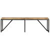 vidaXL Bench 160x35x46 cm Solid Wood Mango