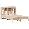 vidaXL Bookcase Bed without Mattress 150x200 cm King Size Solid Wood Pine