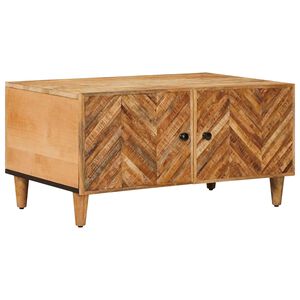 vidaXL Coffee Table Brown 80 x 50 x 40 cm Solid Mango Wood