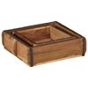 vidaXL Tray 2 pcs Brown 29 x 31 x 10 cm Solid Reclaim Wood