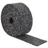 vidaXL Rubber Granulate Roll Black 200 x 10 x 0.8 cm Rubber