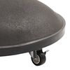 vidaXL Parasol Base Black Concrete Round 25 kg
