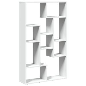 vidaXL Bookcase White 72x20x120 cm Engineered Wood