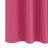 vidaXL Blackout Curtains with Rings 2 pcs Bright Pink 260 x 140 cm